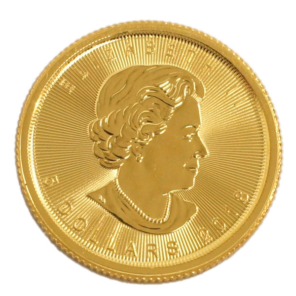カナダ☆2000年記念メープルリーフ金貨1/20オンス☆カナダ造幣局で購入