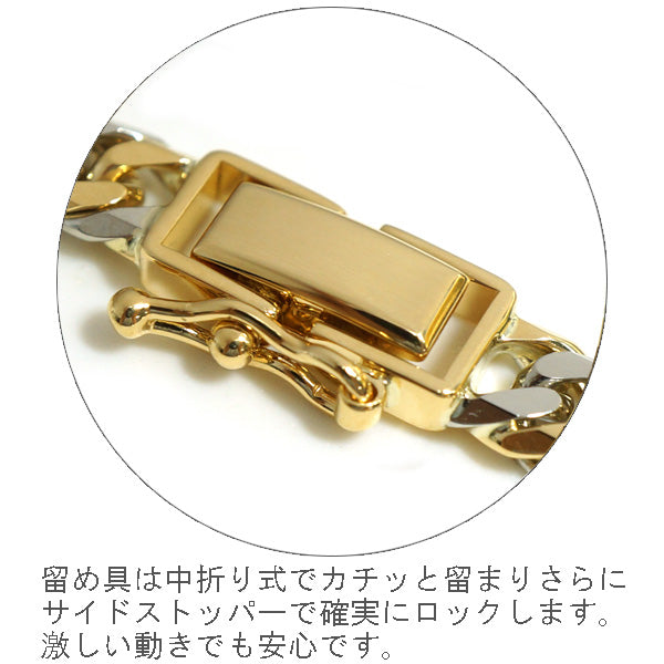 喜平ネックレス 六面ダブル 50cm 金ネックレス ゴールド 18k 中折留め