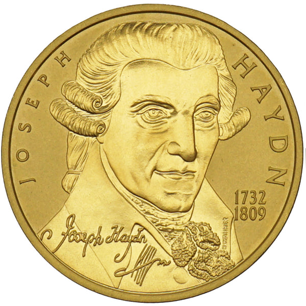 中古A/美品】 K24 偉大な作曲家シリーズ ヨーゼフ・ハイドン 50ユーロ