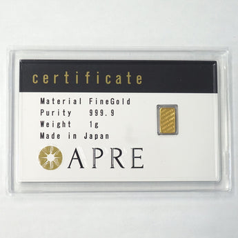 Gift Card Pure Gold 1g Apure Premium Gift Card Celebration Souvenir Present Gold Pure Gold Card 24K Ingot-1g-1 