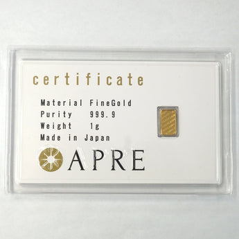 Gift Card Pure Gold 1g Apure Premium Gift Card Celebration Souvenir Present Gold Pure Gold Card 24K Ingot-1G-3 