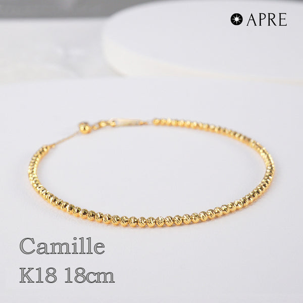 美品 ！18金 K18 PG パヴェボール ブレスレット アジャスター k18-cam-18cm-b_1_grande.jpg?v=