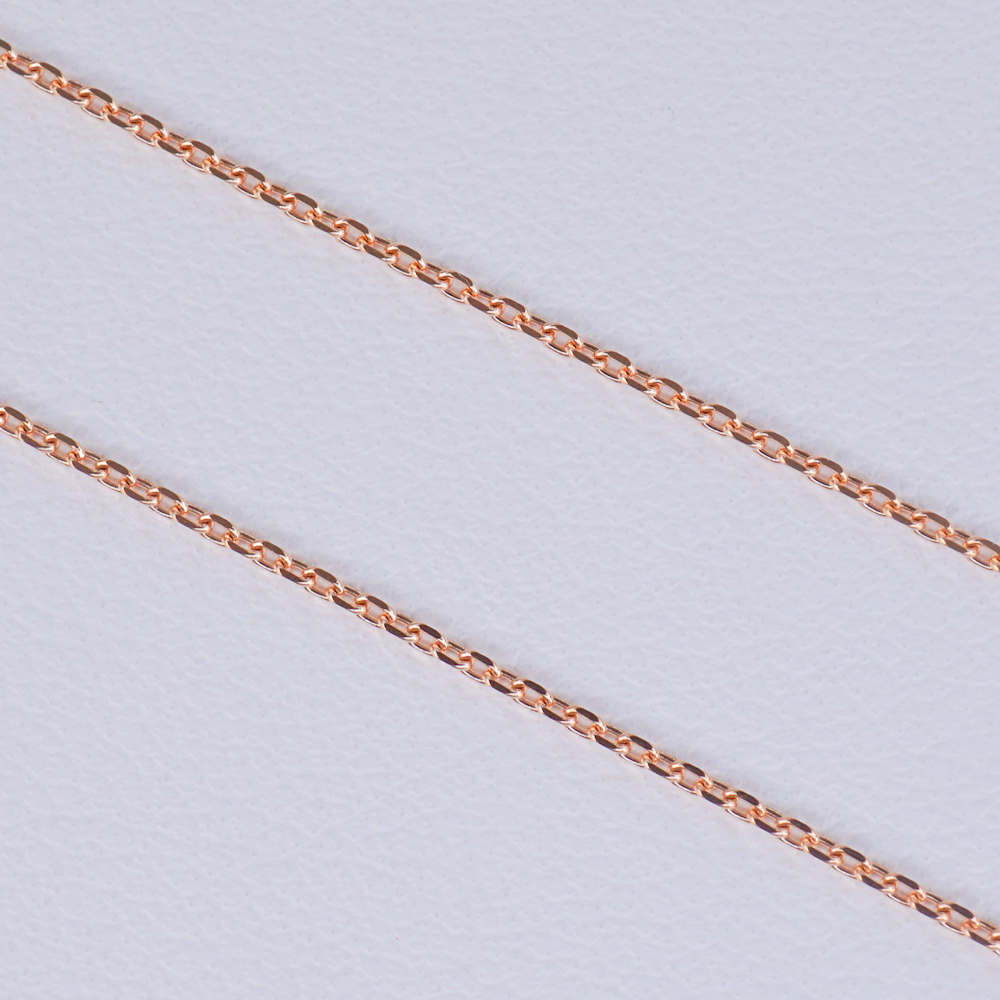 新品 K18 あずき チェーンネックレス 45cm 4面カット フリーアジ 新品 K18 あずき チェーンネックレス 45cm 4面カット フリーアジ