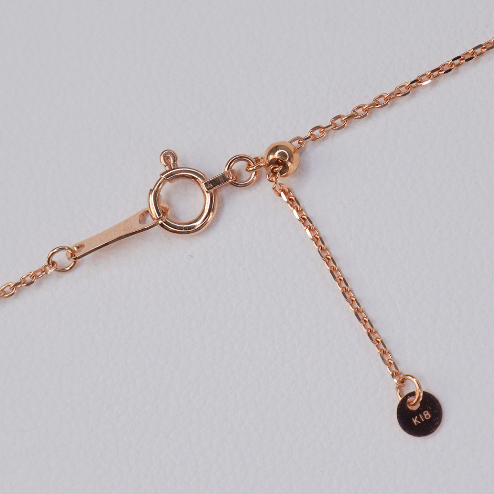 18金 小豆 チェーン 45cm 4面カット 定番 華奢 スライド 18金 小豆 チェーン 45cm 4面カット 定番 華奢 スライド
