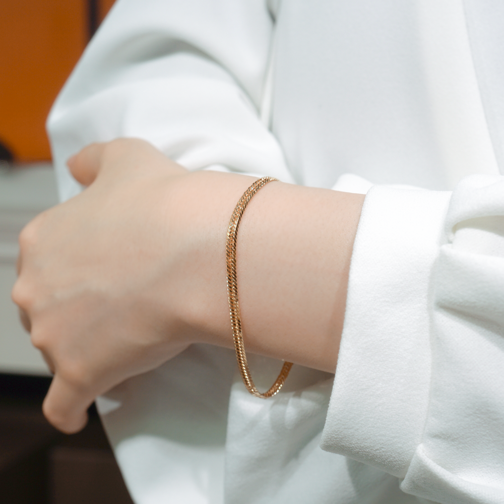 喜平 T12面 16cm 4g キヘイ 12面トリプル トリプル12面 十二面 18金 喜平 T12面 16cm 4g キヘイ 12面トリプル トリプル12面 十二面 18金