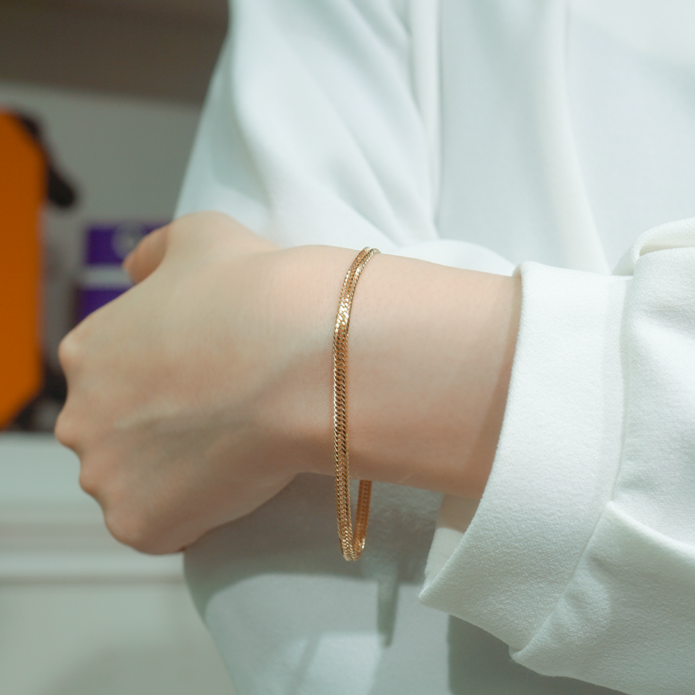 喜平 T12面 17cm 4g キヘイ 12面トリプル トリプル12面 十二面 18金 喜平 T12面 17cm 4g キヘイ 12面トリプル トリプル12面 十二面 18金