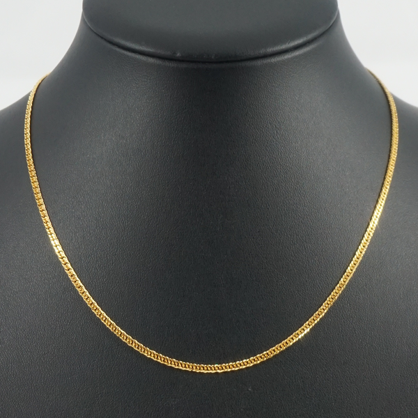 と*る様 999刻印 24k ネックレス 1点のみ！ 純金 喜平 ネックレス 24金 W6面 45cm 9g キヘイ ダブル6面 6面