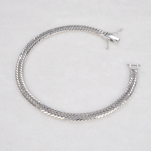 純プラチナ 喜平 トリプル12面 20cm 20g 造幣局検定マーク キヘイ