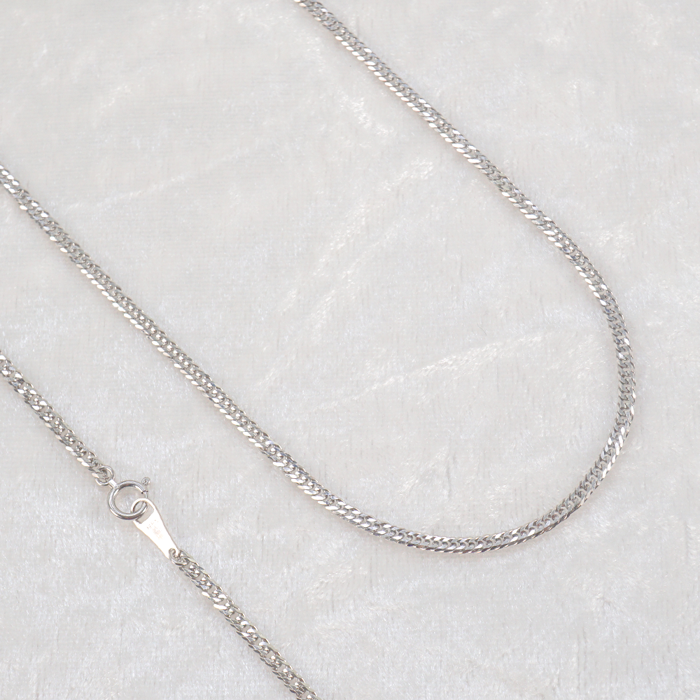 Pt999 ファッション !Pt999 純プラチナ 造幣局定付 ペタルチェーン