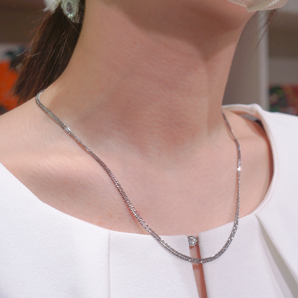 純プラチナ 喜平 W12面 45cm 9g 造幣局検定マーク キヘイ チェーン 純プラチナ 喜平 W12面 45cm 9g 造幣局検定マーク キヘイ チェーン