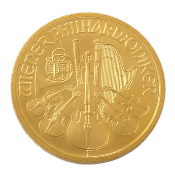[Used A/Good Condition] 24K Vienna Gold Coin 1/2oz 1/2oz Random Year Austria Coin Coin Coin