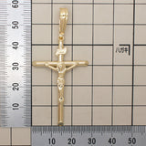 クロス キリスト 十字架 INRI 男女兼用 K18YG ペンダントトップ  alap-3