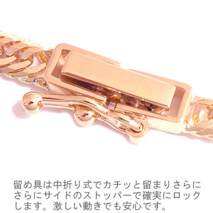 喜平 ネックレス ローズゴールド 18金 トリプル12面 50cm 12g 造幣局検定刻印 ゴールド キヘイ チェーン 12面トリプル K18 750 新品