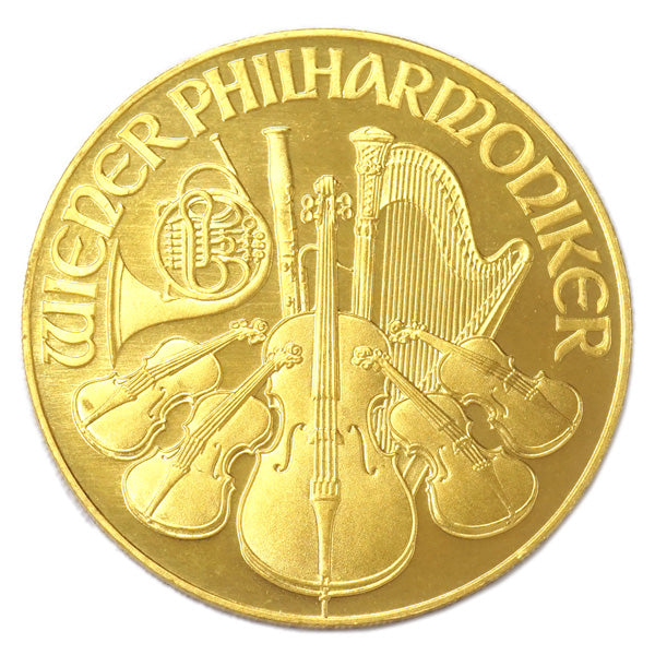 金貨　コイン　純金　24金　ウィーンフィル　1/10オンス　金メダル貨幣