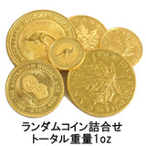【中古C/使用感大】 24金 おまとめ金貨 計31.1g 計1オンス ランダムコイン 純金 K24 コイン 貨幣  k24-random-1oz