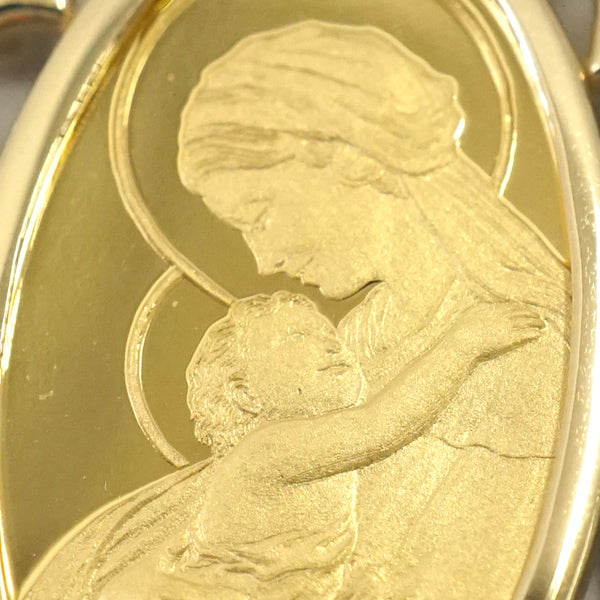 K18金 Mother and Child Pendant ペンダントトップ