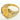 Combination Ring K24 Queen Elizabeth Coin K18/Pt900 24K Horse Coin 18K Platinum K18YG Pt900 K24 Gold Men's Ring No. 20 pfrap-8-20