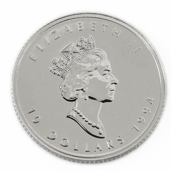 [Used SA/Extremely Good Condition] Pure Platinum Coin Maple Leaf 1/4oz 1/4oz Canada Platinum Bullion Mold Maple Leaf Pt999 Platinum Coin Coin
 pt999-1-4oz-cana
